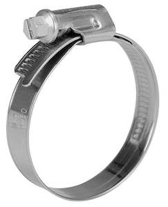 Norma W3 hose clamp AISI 430 stainless steel heavy duty worm drive - all sizes