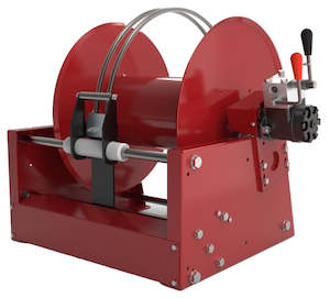 Water Blaster Accessories: Sauro Rossi Magnum GTO hydraulic driven hose reel with hose layering system for up to 160 m x 10 mm (3/8 inch) hose 250 bar (3626 psi)