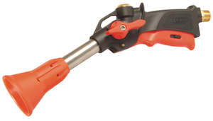 Spray Guns: Ketta Hydra adjustable spray gun with easy lock-on trigger button and 1/2 inch BSP(M) swivel inlet 50 bar (725 psi) max