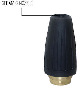 Ketta: Ketta RotoJet 255 turbo nozzle 1/4 inch BSP(F) 255 bar (3700 psi) max 100°C rated temperature - all sizes