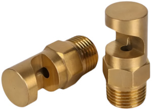 Ketta FJ brass flood nozzle 1/2 inch BSP(M) 140° spray angle 36 lpm @ 1 bar (14.5 psi)