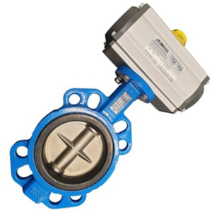 T-Rex VBF series air operated butterfly valve (spring return) 16 bar (232 psi) - all sizes
