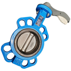 T-Rex VBF series manual lever butterfly valve cast iron 10 bar (145 psi) - all sizes