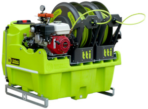 TTi OnDeck 300 litre UTV sprayer Honda GX200 with Twin SuperReel 100m hose reels