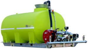 TTi Flash Flood 6000 litre dust suppression unit with 12v electric operated spray nozzles 2