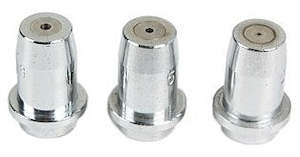 Spare Parts: Nozzle kit for Ketta K-pistol (0.8 mm, 1.5 mm and 2 mm nozzle orifice)