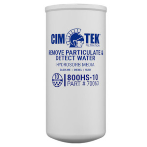 Cim-Tek 70063 800HS-10 10 micron Hydrosorb fuel dispenser filter
