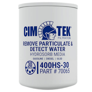 Cim-Tek 70065 400HS-30 30 micron Hydrosorb fuel dispenser filter