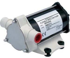 Piusi Amalfi 24v flexible impeller poly pump 1/2 inch BSP(F) 34 lpm 1 bar (14.5 psi)