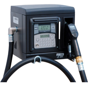 Piusi Cube 70 MC 12v diesel cabinet pump kit with 4 m hose and automatic fuel nozzle 56 lpm