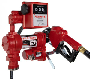 Fill Rite FR1211HELA 12v petrol and diesel pump kit with automatic nozzle and fl&hellip;