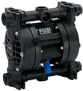 Air Diaphragm Pumps: Piusi MP140 1 inch BSP(F) poly air operated diaphragm pump 100 lpm 7 bar (102 psi) ATEX certified