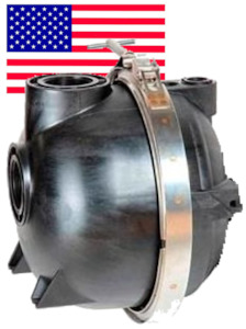 Pacer 3 inch NPT(F) Bolt-N-Go T series soft solids pump Q type 1360 lpm 23 m head