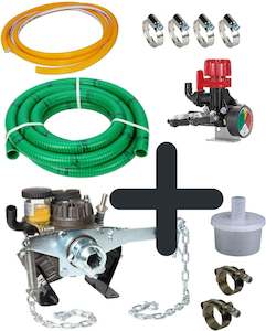 Annovi Reverberi AR403 diaphragm pump and hose kit with female six spline tracto&hellip;