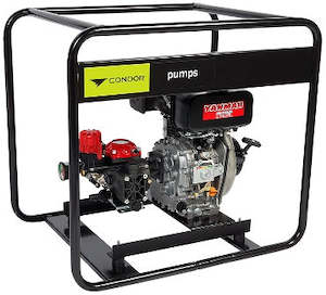 Annovi Reverberi AR252 diaphragm pump Yanmar diesel L48N 4.7 hp 25 lpm 25 bar (362 psi)