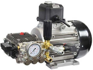 Annovi Reverberi Electric Water Blaster Pumps: Annovi Reverberi 400v electric water blaster pump and unloader valve kit with Total Stop system