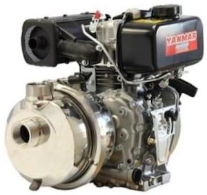 Stainless Steel Pumps Engine Driven: Pacer I series 2 inch BSP(M) stainless steel pump Yanmar diesel 650 lpm 23 m head