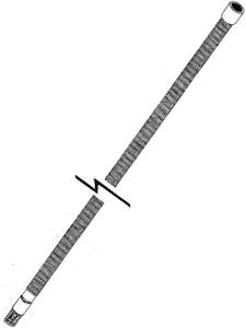 Ketta JEK3-005 bare replacement 6 m inner cable for flexi pump (item D) includes&hellip;