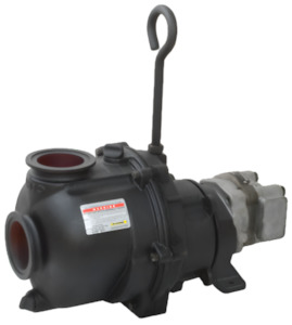 Banjo Cast Iron Pumps Hydraulic Driven: Banjo M332PIHYW 3 inch flange wet seal hydraulic driven cast iron pump 1360 lpm 32 m head