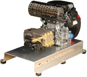 Ketta Basic-5000 series water blaster and skid base - no fuel tank or battery pack