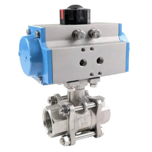 Ketta BLSDA stainless steel ball valve pneumatic air operated (double acting) 63&hellip;