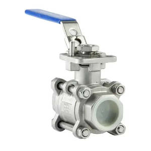 Ketta BLS series 316 stainless steel ball valve (lever operated) -20°C to 180°&hellip;