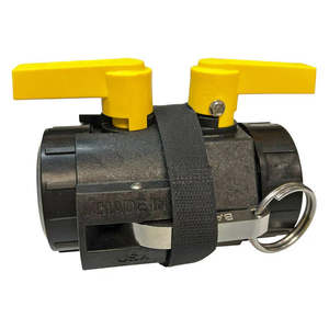 Plumbing Fittings: Banjo Dry Fit dry break coupling 25 mm 1 inch NPT(F) with FKM Viton type seals 7 bar (100 psi) max