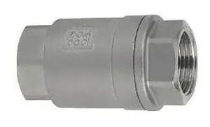 Ketta ICS series 316 stainless steel check valve BSP(F) 63 bar (914 psi) 180°C &hellip;