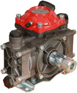 Pumps: Annovi Reverberi AR252 diaphragm pump with male six spline PTO shaft 25 lpm 25 bar (362 psi)