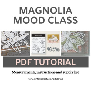 Products: Magnolia Mood Class - Confetti Card Studio