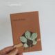 Stitched Leaf Handmade Birthday Card - Confetti Card Studio