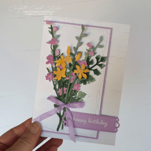 Products: Quiet Meadow Wild Flowers Birthday Card - Confetti Card Studio
