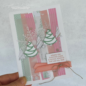 Products: Snowflake Christmas Tree Card - Confetti Card Studio