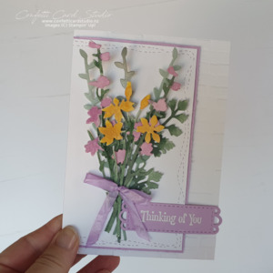Quiet Meadow Wild Flowers Card - Confetti Card Studio