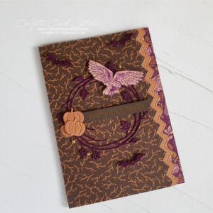 Products: Spooky Owl Halloween Card - Confetti Card Studio