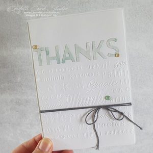 Products: Thanks, Merci, Grazie Card - Confetti Card Studio