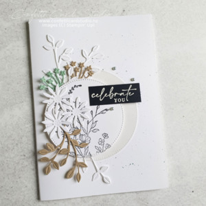 Products: Dainty Delight Celebrate You Card - Confetti Card Studio