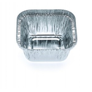 Foil Containers With Lids: 7211 - Small Square