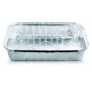 Foil Containers With Lids: 7330 - Large Takeaway Tray