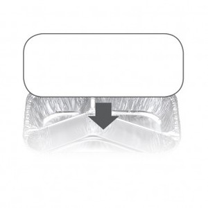 Foil Containers With Lids: 7420/ 7621/ 7721LB - Ovenable Container Board Lid