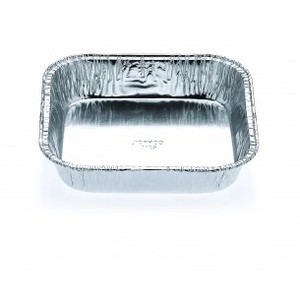 Foil Containers Without Lids: 6210C-55 - Small Square Pie