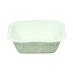 Dualpak Meal Trays: DP6010-001 - Dualpak Small Square, Vine