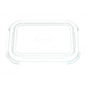 Dualpak Meal Trays: DP6100LPP - Clear Clip On Lid