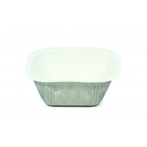 Dualpak Meal Trays: DP6180-001 - Dualpak Square, Vine