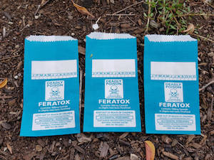 Possum Bait Stations: Bio Bags for Feratox Unfilled - x 1000