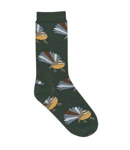 Pīwakawaka Socks