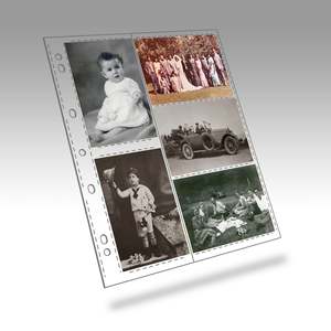 Polypropylene Page 5 Pocket - 3.5x5" 89mmx127mm