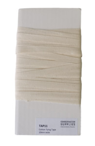 End Of Roll Sale: Cotton Tying Tape - 10mm Wide - 7.9m Roll