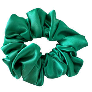 Satin Scrunchie - Green