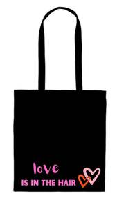 Accessories: TOTE BAG - Love is in the Hair
